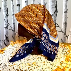 Vintage Boselli Scarf Trevira made in Italy 🇮🇹